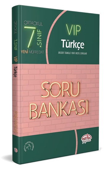 7. Sınıf VIP Türkçe Soru Bankası