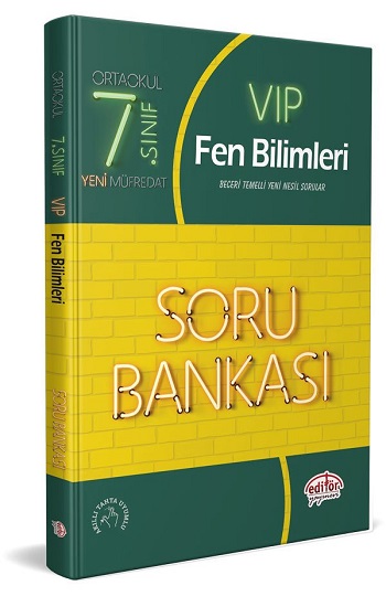 7. Sınıf VIP Fen Bilimleri Soru Bankası