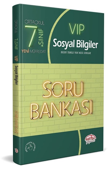 7. Sınıf VIP Sosyal Bilgiler Soru Bankası