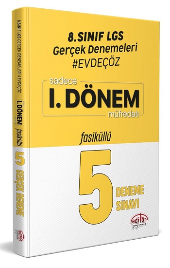 LGS Evde Çöz I. Dönem Fasiküllü 5 Gerçek Deneme