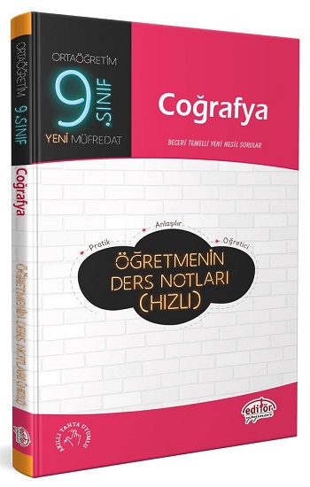 9. Sınıf Coğrafya Öğretmenin Ders Notları (Hızlı)