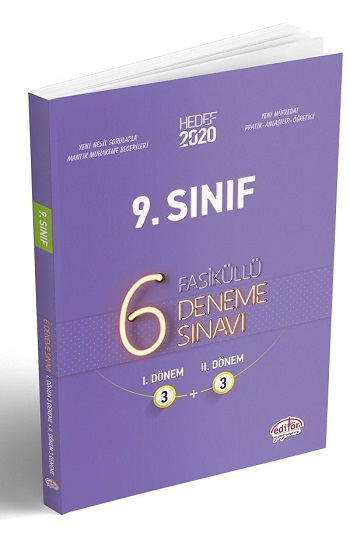 9. Sınıf 6 (3+3) Deneme Sınavı