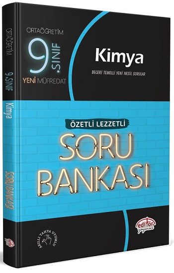 9. Sınıf VIP Kimya Özetli Lezzetli Soru Bankası