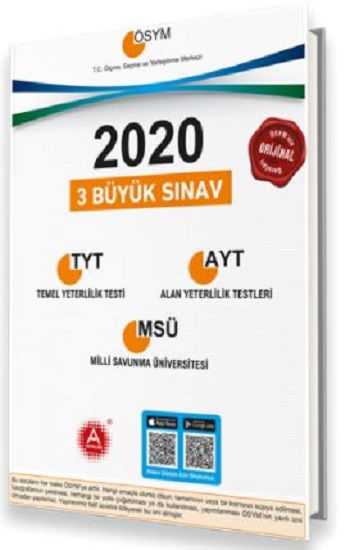 ÖSYM 2020 TYT AYT MSÜ Video Çözümlü Orijinal Çıkmış Sorular