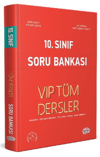 10. Sınıf Tüm Dersler Soru Bankası Kırmızı Kitap