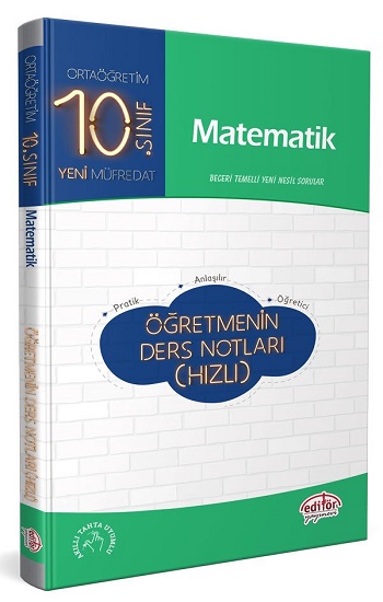 10. Sınıf Matematik Öğretmenin Ders Notları (Hızlı)