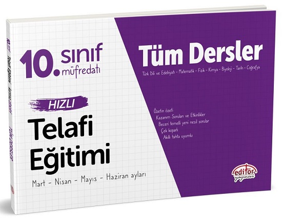 10. Sınıf Tüm Dersler Hızlı Telafi Eğitimi