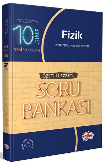 10. Sınıf VIP Fizik Özetli Lezzetli Soru Bankası