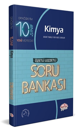 10. Sınıf Kimya Özetli Lezzetli Soru Bankası