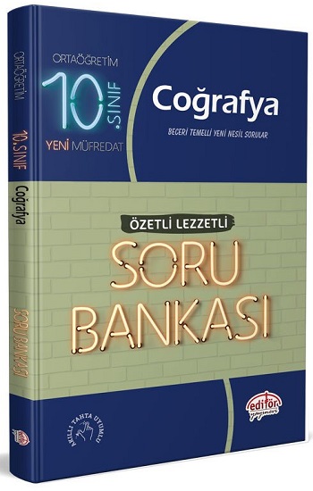 10. Sınıf Coğrafya Özetli Lezzetli Soru Bankası