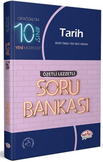 10. Sınıf Tarih Özetli Lezzetli Soru Bankası