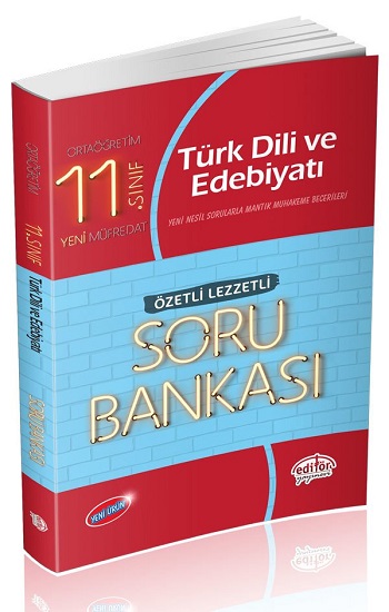 11. Sınıf Türk Dili ve Edebiyatı Özetli Lezzetli Soru Bankası