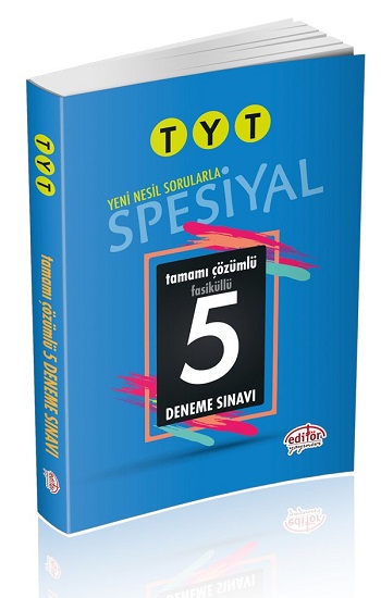 TYT Spesiyal Tamamı Çözümlü 5 Deneme Sınavı Fasiküllü