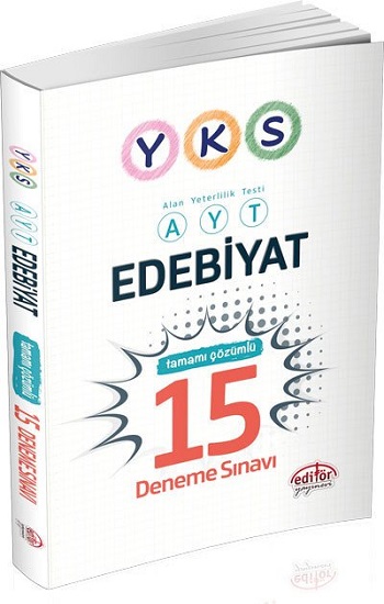 YKS AYT Edebiyat Çözümlü 15 Deneme