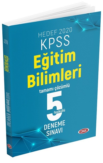 KPSS Eğitim Bilimleri Tamamı Çözümlü 5 Deneme Sınavı