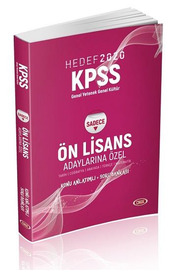 KPSS GK GY Ön Lisans Adaylarına Özel Konu Anlatımlı Soru Bankası