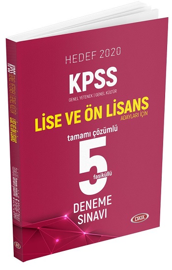 KPSS Lise ve Önlisans Tamamı Çözümlü 5 Deneme