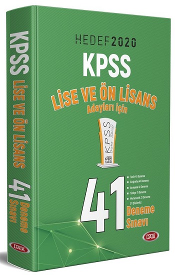 KPSS Lise ve Önlisans 41 Deneme Sınavı