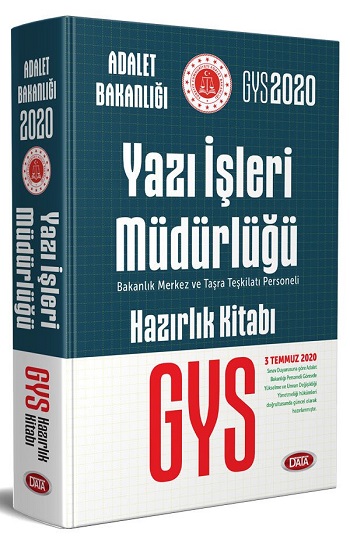 GYS Adalet Bakanlığı Yazı İşleri Müdürlüğü Hazırlık Kitabı