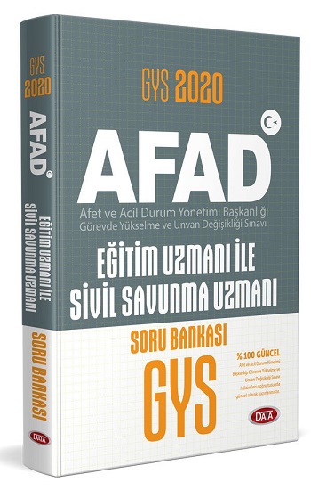 GYS AFAD Eğitim Uzmanı ile Sivil Savunma Uzmanı Soru Bankası