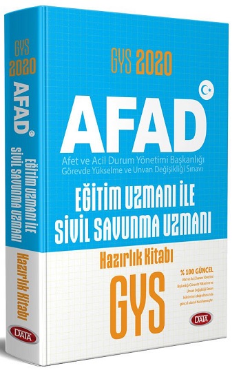 GYS AFAD Eğitim Uzmanı ile Sivil Savunma Uzmanı Hazırlık Kitabı