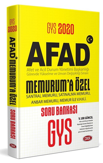 GYS AFAD Memuruma Özel Soru Bankası