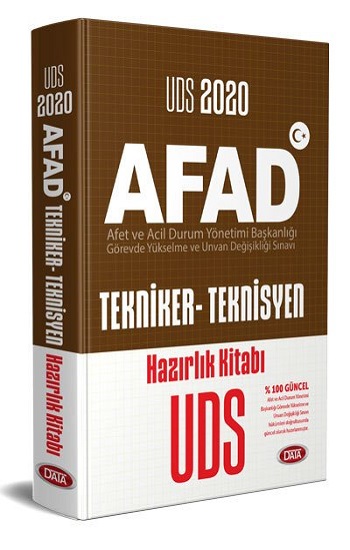 UDS AFAD Tekniker - Teknisyen Hazırlık Kitabı