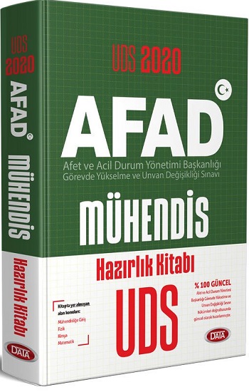 UDS AFAD Mühendis Hazırlık Kitabı