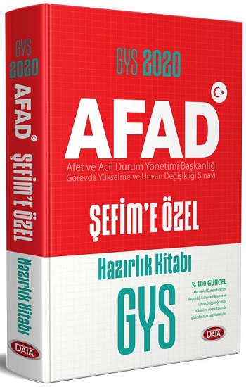 GYS AFAD Şefime Özel Hazırlık Kitabı