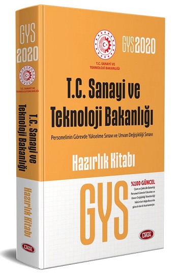 T.C. Sanayi ve Teknoloji Bakanlığı GYS Hazırlık Kitabı