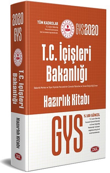 GYS T.C. İçişleri Bakanlığı Tüm Kadrolar için Hazırlık Kitabı