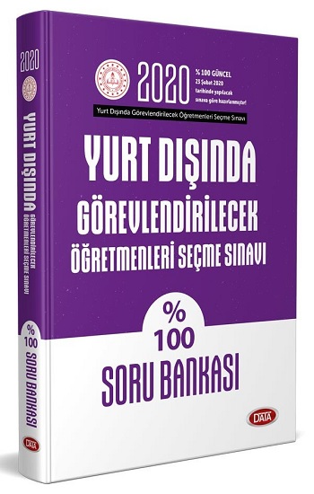 MEB Yurt Dışında Görevlendirilecek Öğretmenleri Seçme Sınavı %100 Soru Bankası