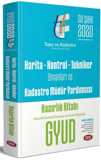 Harita-Kontrol-Tekniker Unvanları ve Kadastro Müdür Yardımcısı Görevde Yükselme ve Unvan Değişikliği Hazırlık Kitabi