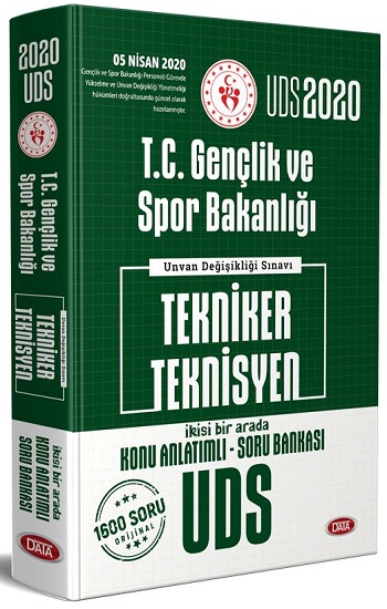 T.C. Gençlik ve Spor Bakanlığı Tekniker-Teknisyen UDS Konu Anlatımlı Soru Bankası