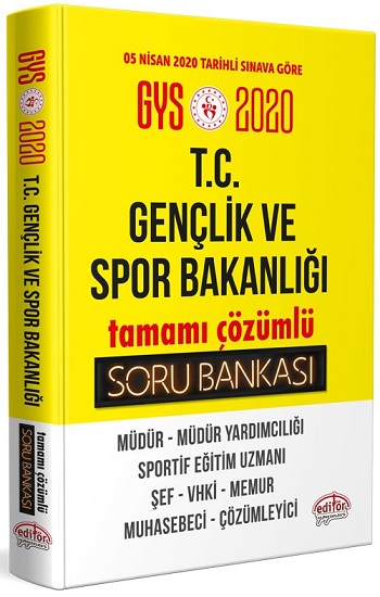 Gençlik ve Spor Bakanlığı GYS Çözümlü Soru Bankası