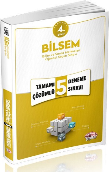 4. Sınıf Bilsem Çözümlü 5 Deneme Sınavı