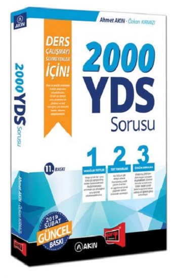 2000 YDS Sorusu Ders Çalışmayı Sevmeyenler İçin