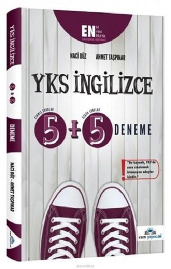 YKS İngilizce 5+5 Deneme