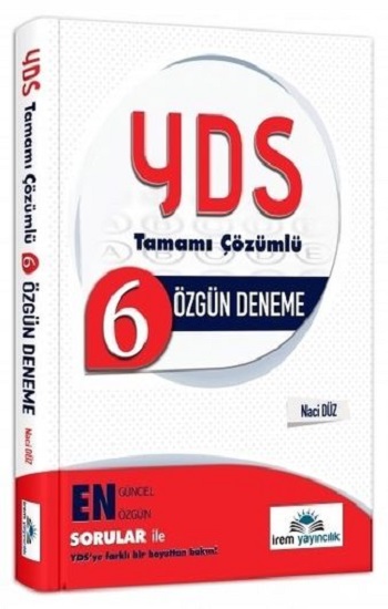 YDS 6 Deneme Sınavı Çözümlü