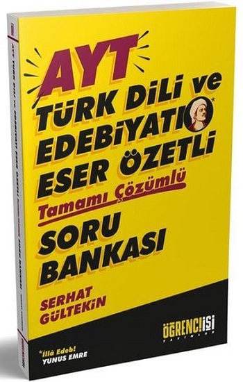 AYT Türk Dili ve Edebiyatı Eser Özetli Tamamı Çözümlü Soru Bankası