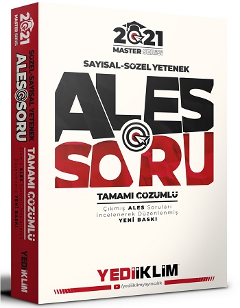 2021 ALES Sayısal Sözel Yetenek Tamamı Çözümlü Soru Bankası