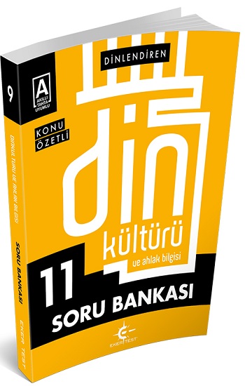 11. Sınıf Din Kültürü ve Ahlak Bilgisi Dinlendiren Konu Anlatımlı Etkinlikli Soru Bankası