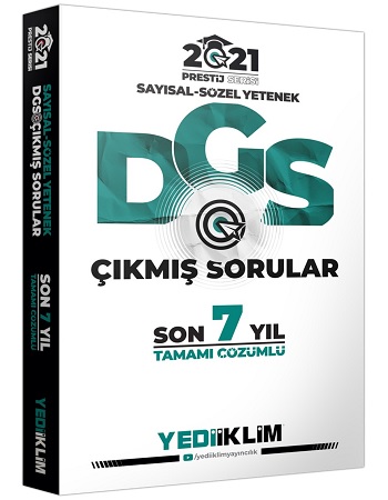 2021 Prestij Serisi DGS Tamamı Çözümlü Son 7 Yıl Çıkmış Sorular