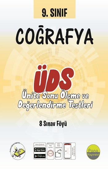 9.Sınıf Coğrafya Ünite Değerlendirme Sınavı (8 Sınav)