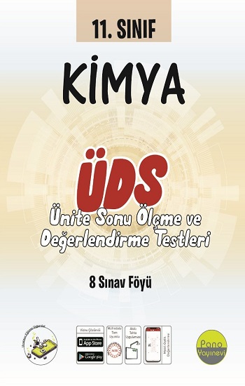 11.Sınıf Kimya Ünite Değerlendirme Sınavı (8 Sınav)