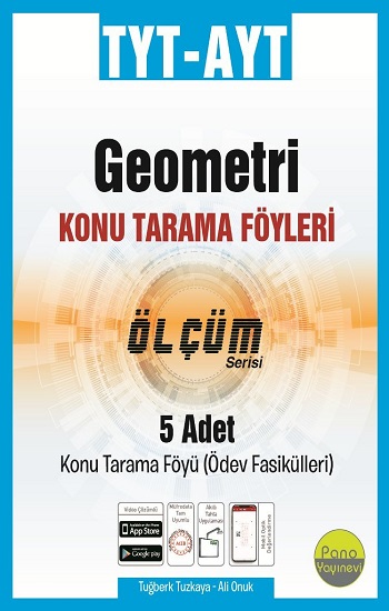 TYT-AYT Geometri Tarama Föyleri (5 Fasikül)