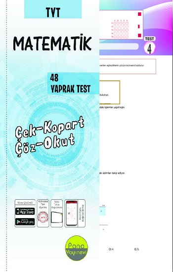 TYT Matematik Yaprak Testleri (48 Adet) Çek Kopart