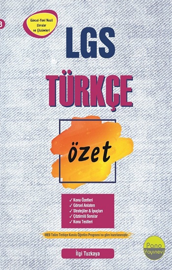 8.Sınıf LGS Türkçe Özet Liselere Hazırlık