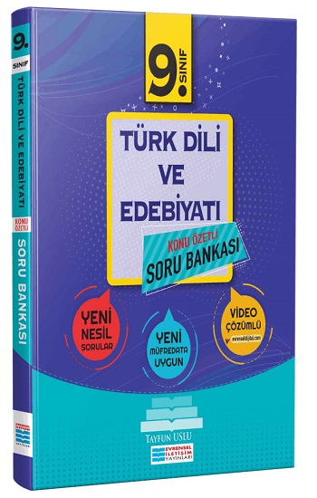 9. Sınıf Türk Dili ve Edebiyatı Konu Özetli Video Çözümlü Soru Bankası