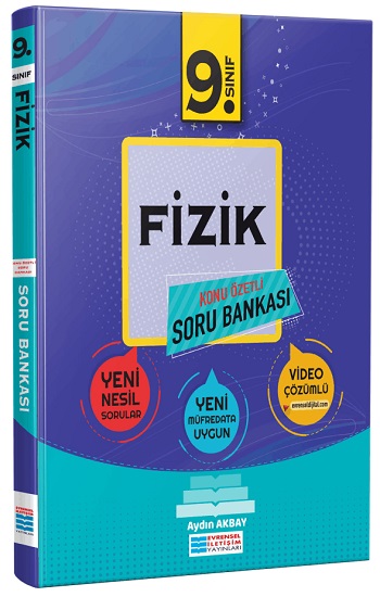 9. Sınıf Fizik Konu Özetli Video Çözümlü Soru Bankası